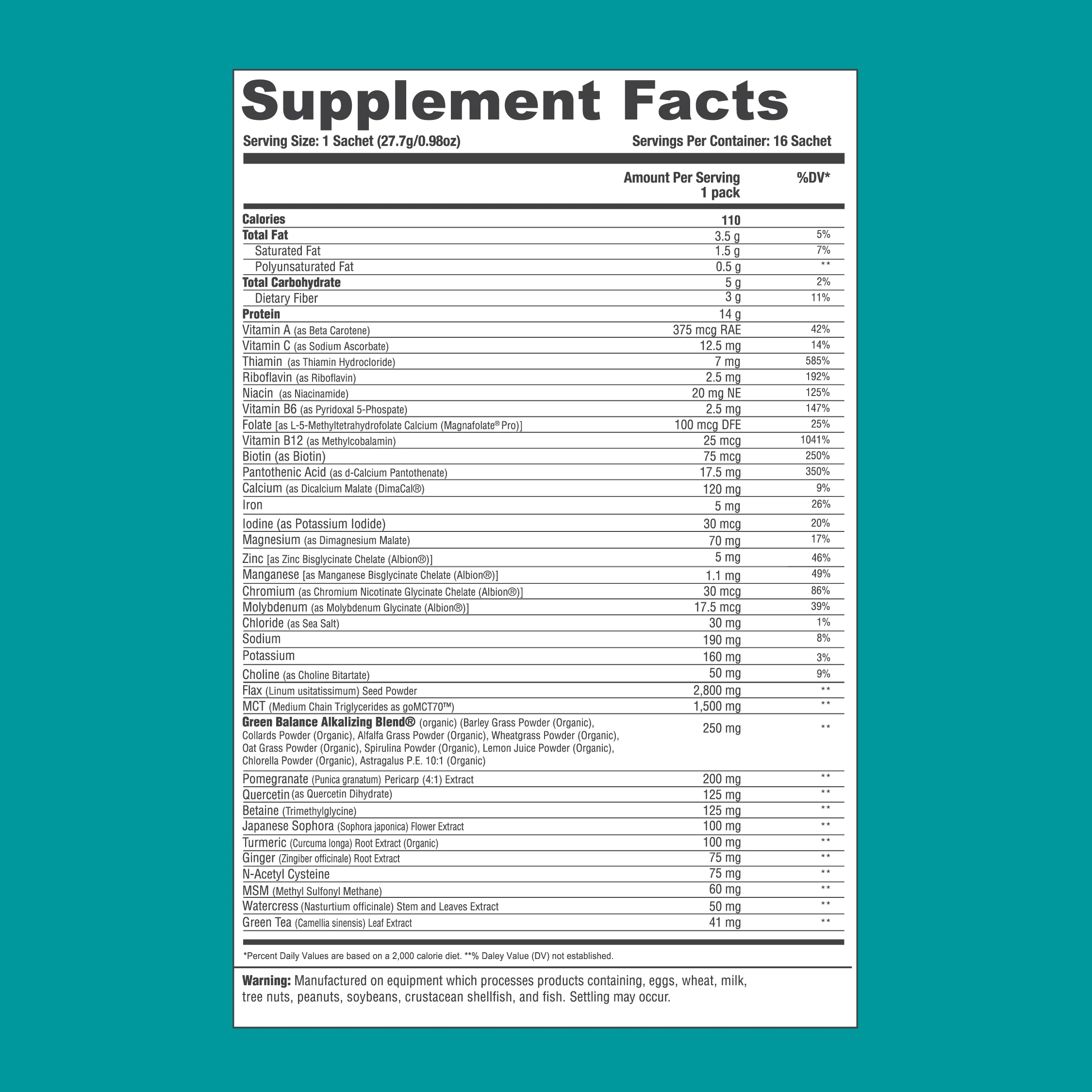 Keto-Green® Shake 16 Servings - Image 3