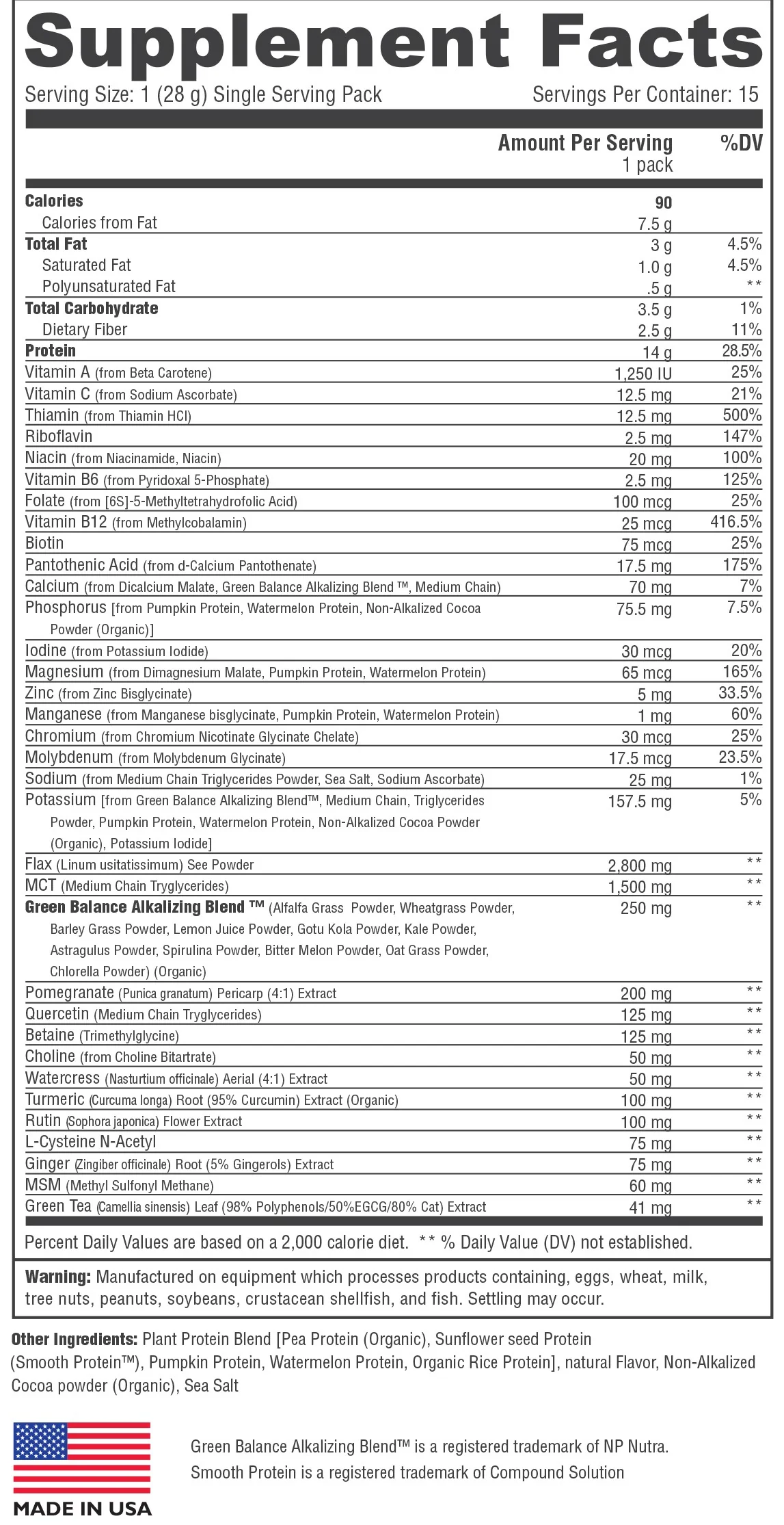 Keto-Green® Shake Single Serving - Image 3